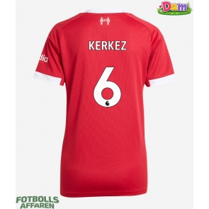 Liverpool Milos Kerkez #6 Hemmatröja Kvinnor 2025-26 Kortärmad